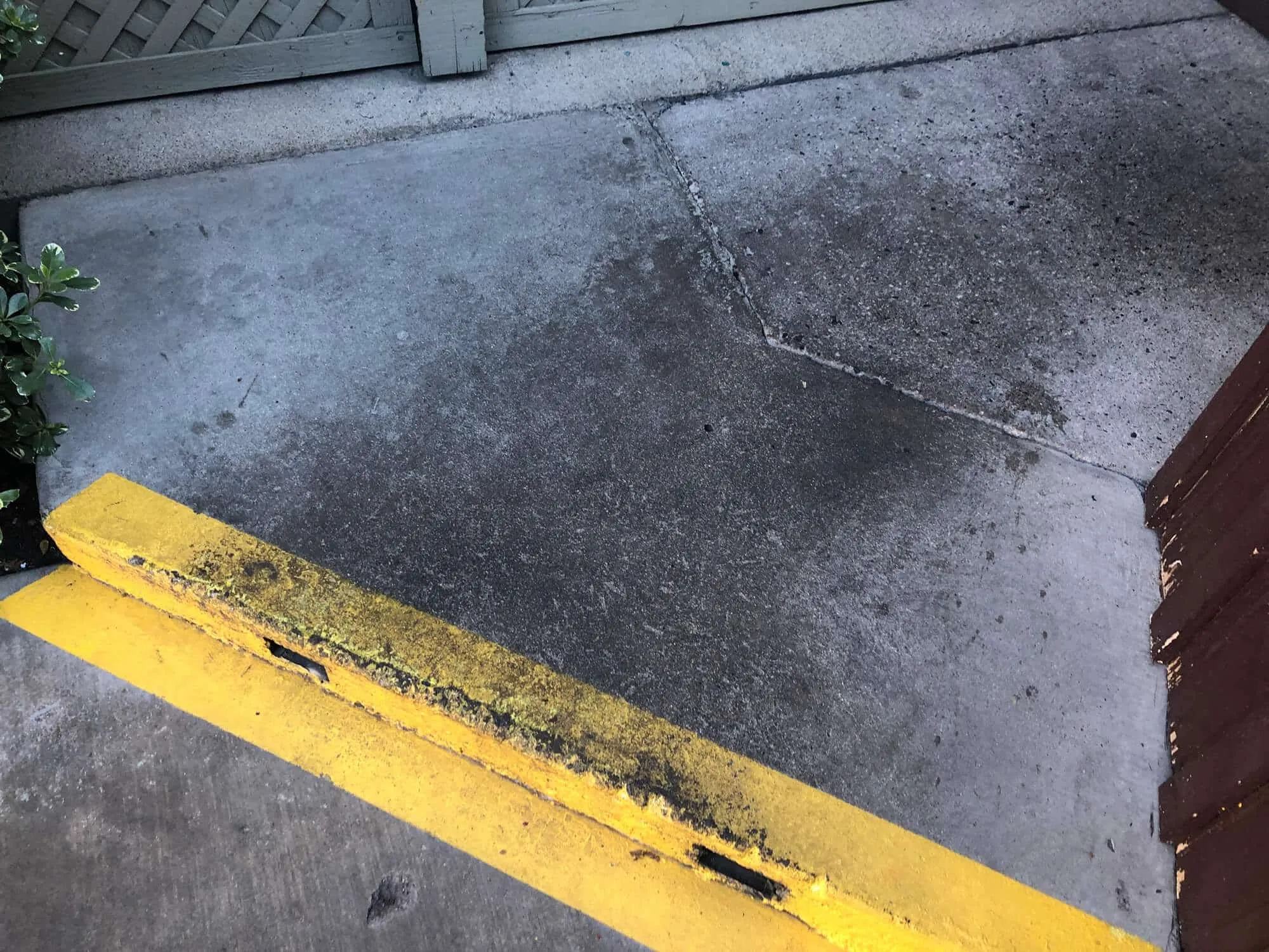 Commercial pressure washing for high traffic areas